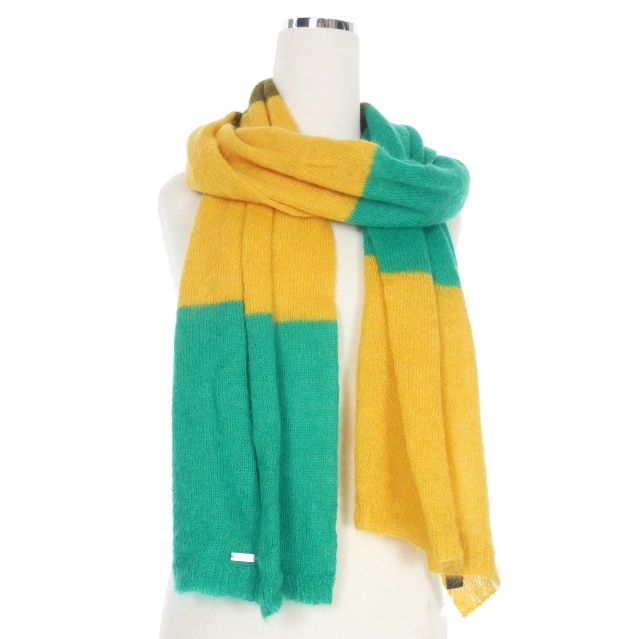 ディースクエアード 22 AW モヘア マフラー ストール UNI マルチカラー 正規