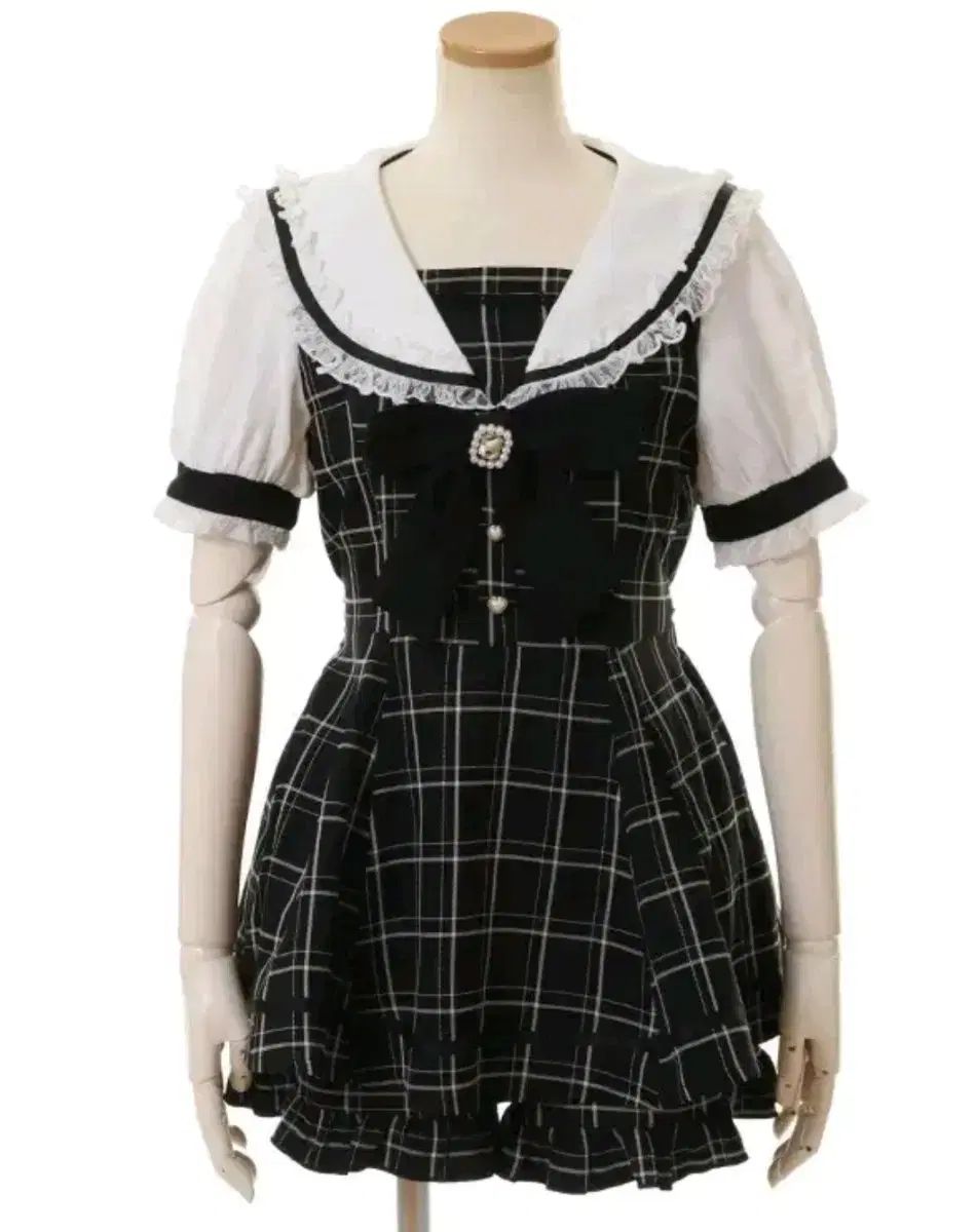 リズリサ セーラー セットアップ CHECK 地雷系 サブカルチャー 量産型 シークレットハニー