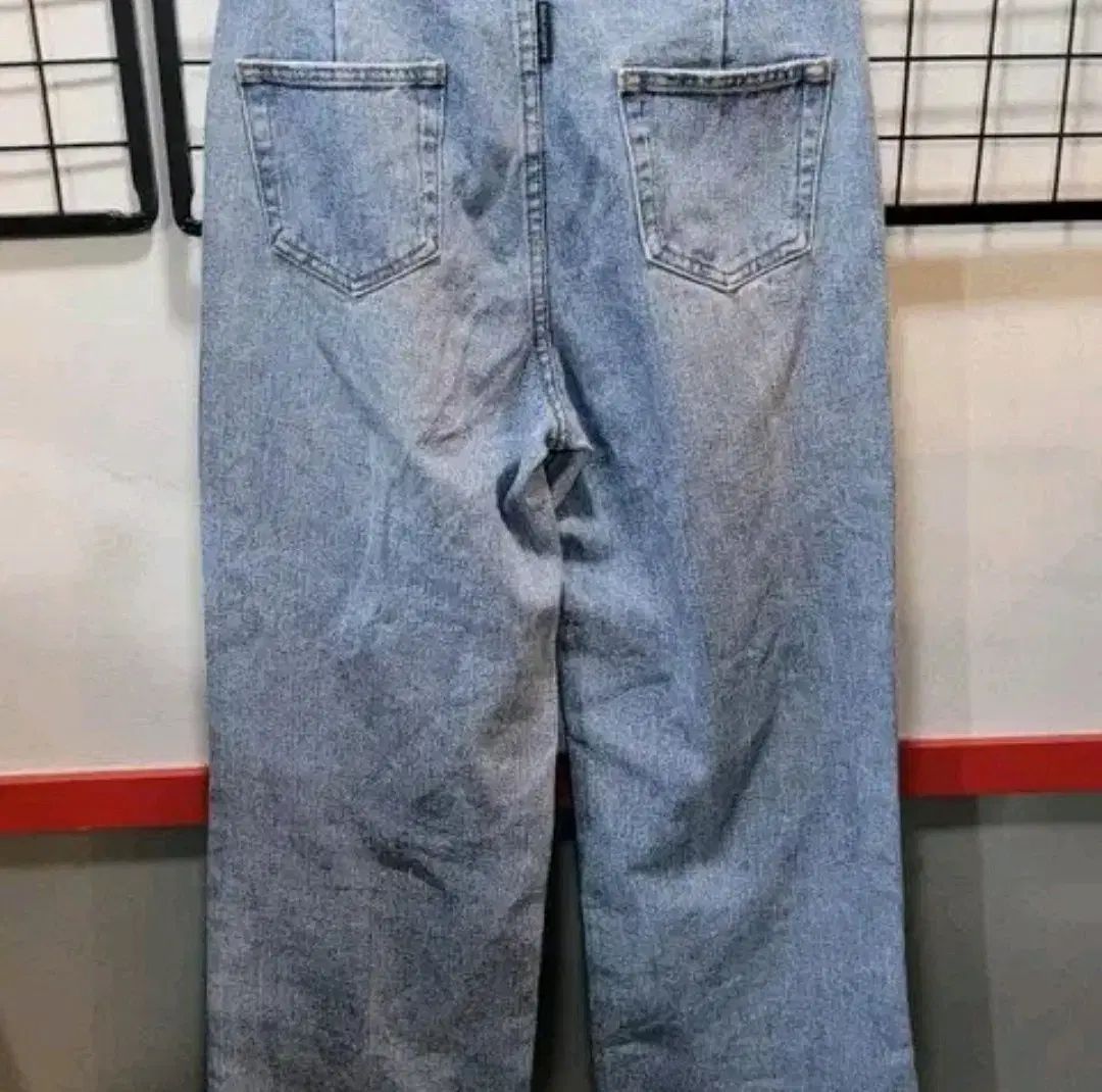 Alexander Wang ハイウエスト ワイドフィット デニムパンツ