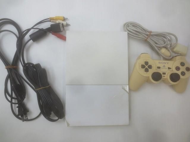 品 ゲーム プレイステーション2 PS 2 本体 SCPH 90000 ホワイト 動作品 周辺機器付き