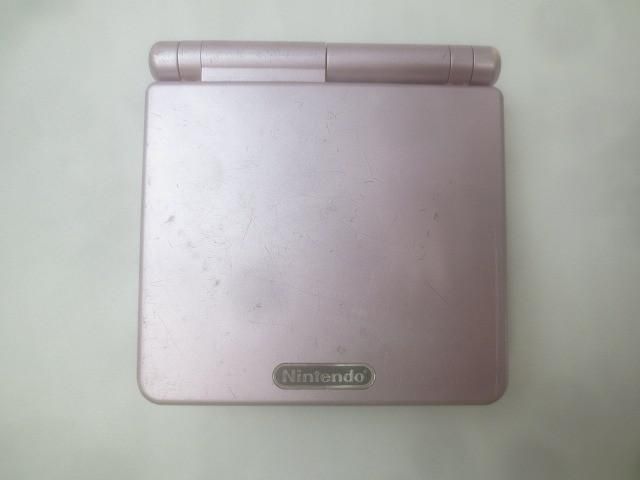 品 ゲーム ゲームボーイアドバンス 本体 SP AGS 001 パールピンク 動作品 本体のみ