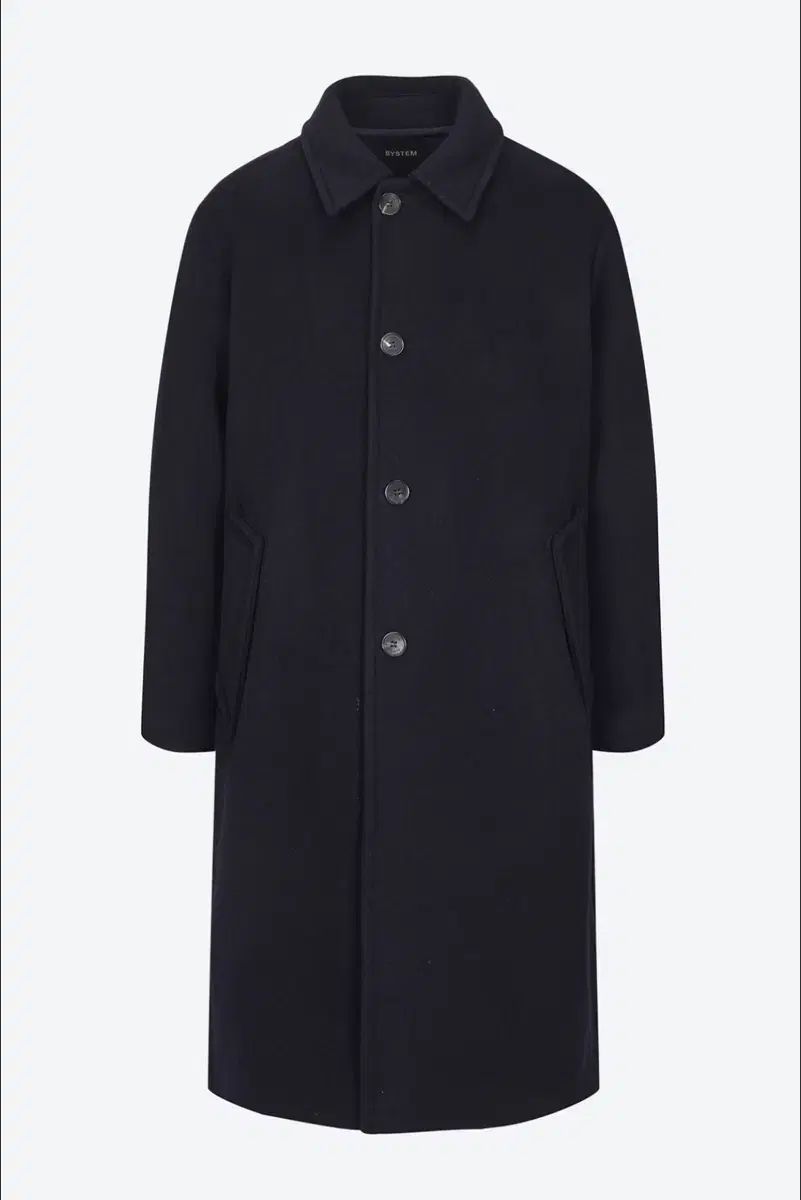 95 システムオム バルマカーンコート ネイビー