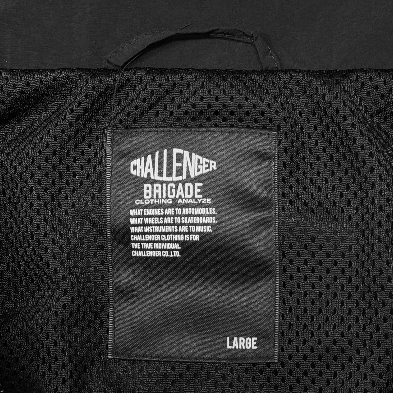 CHALLENGER 25AW TRACK ZIP JACKET BLACK トラックジップジャケット