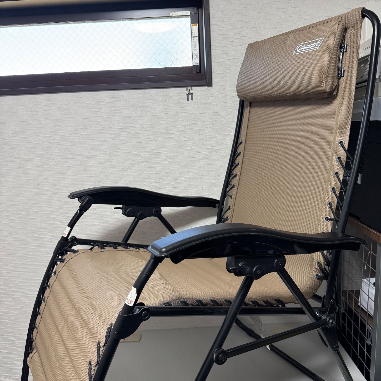 コールマン インフィニティチェア ベージュ Coleman リクライニング 折りたたみ 椅子 アウトドア キャンプ サウナ 整う ゼログラビティ