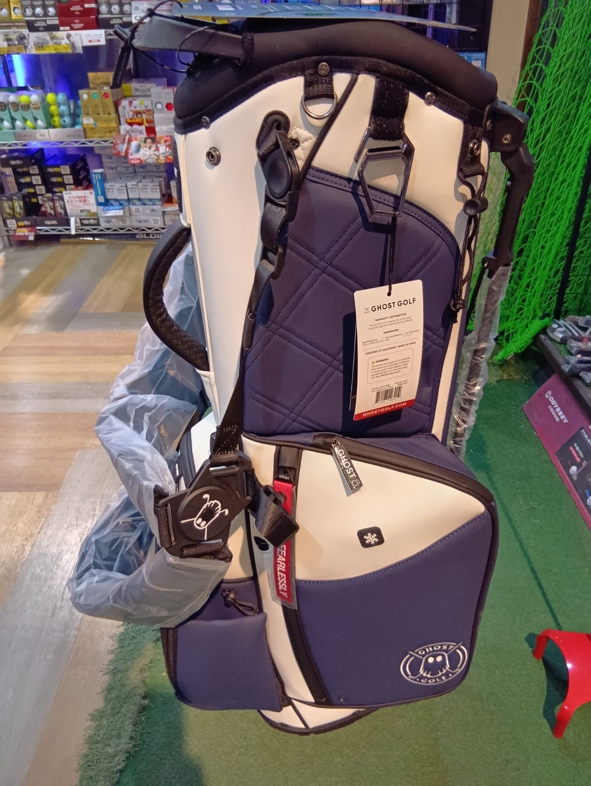Cb ♥品 GHOST GOLF キャディバッグ ANYDAY 7分割 11インチ スタンドバッグ VALOR ゴーストゴルフ 2025年モデル USA直輸入品 並行輸入