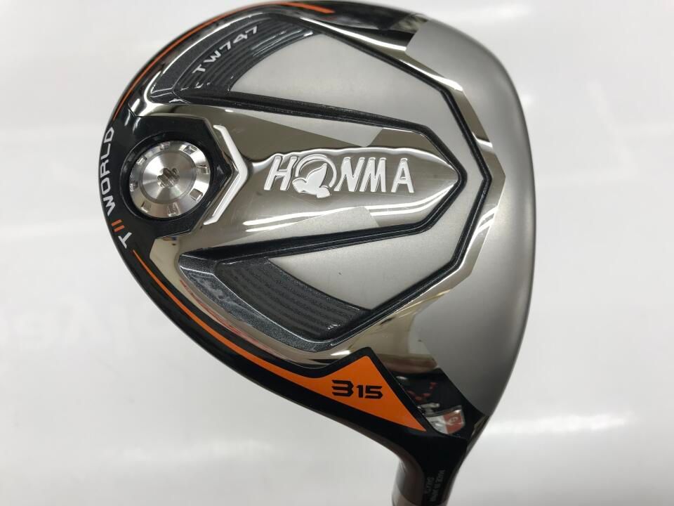 ホンマゴルフ TOUR WORLD TW 747 15度 VIZARD For 50 Sフレックス フェアウェイウッド