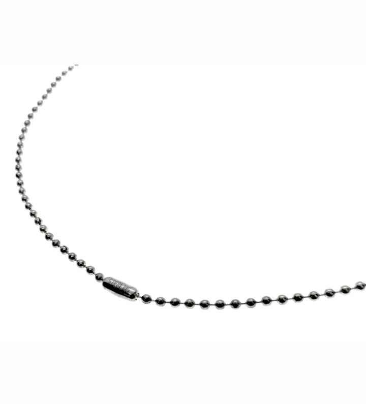 クロムハーツ CHROME HEARTS Ball Chain ボール チェーン シルバー ネックレス s 5143