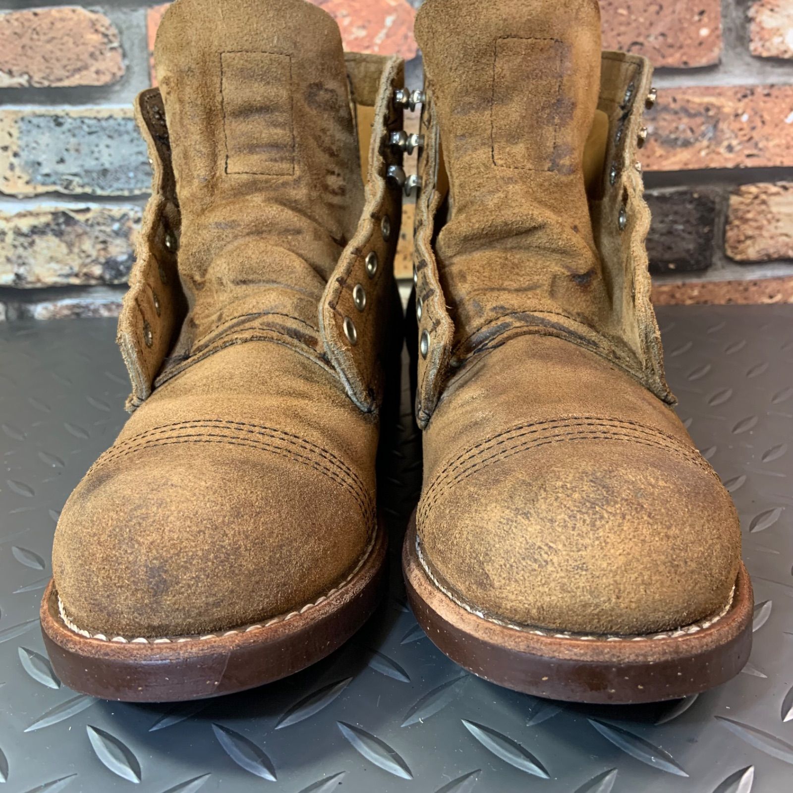  REDWING 8113 アイアンレンジ US 7 D JP 25㎝ レッドウイング アメリカ製 25 L 26-8113 ワークブーツ ブーツ 革靴