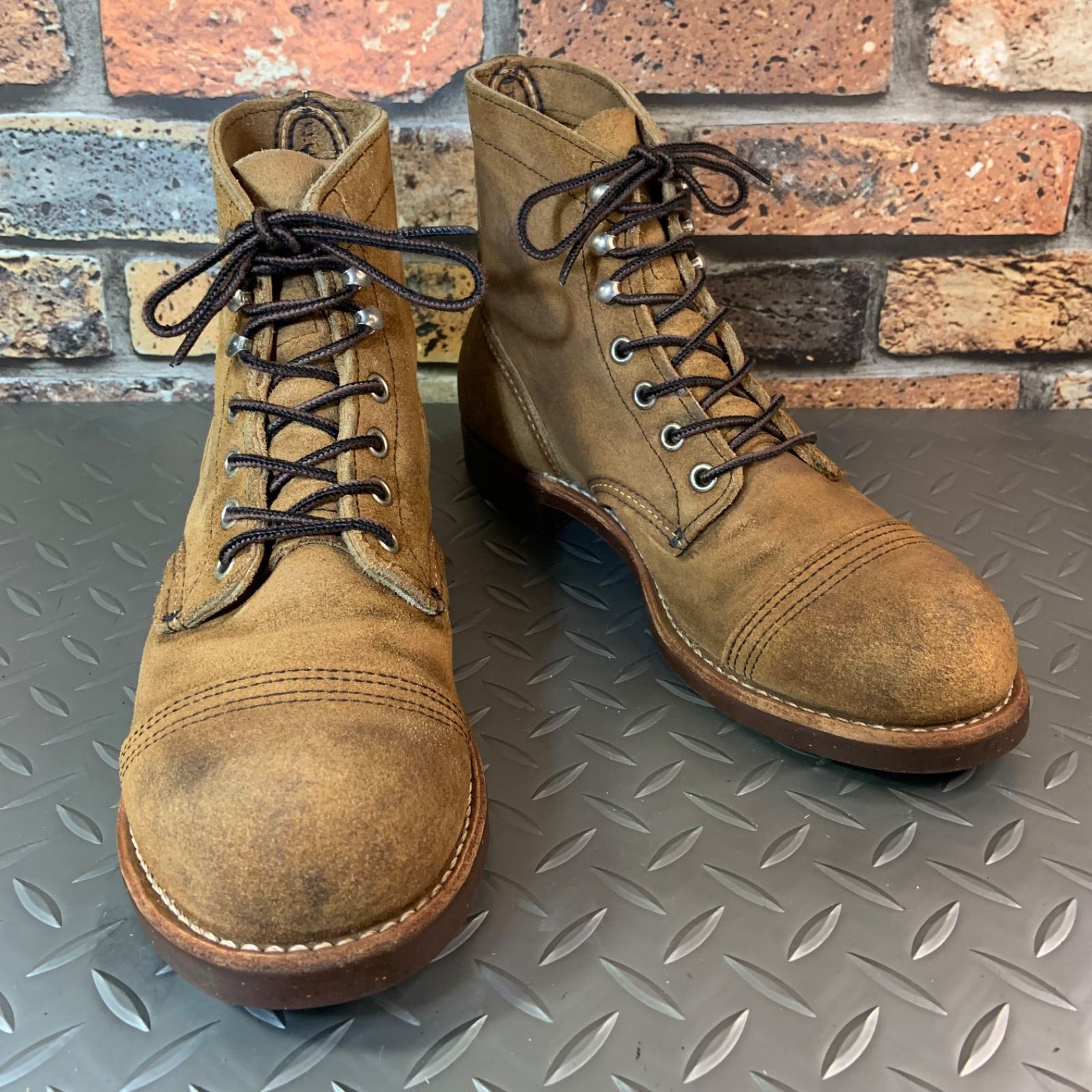 REDWING 8113 アイアンレンジ US 7 D JP 25㎝ レッドウイング アメリカ製 25 L 26-8113