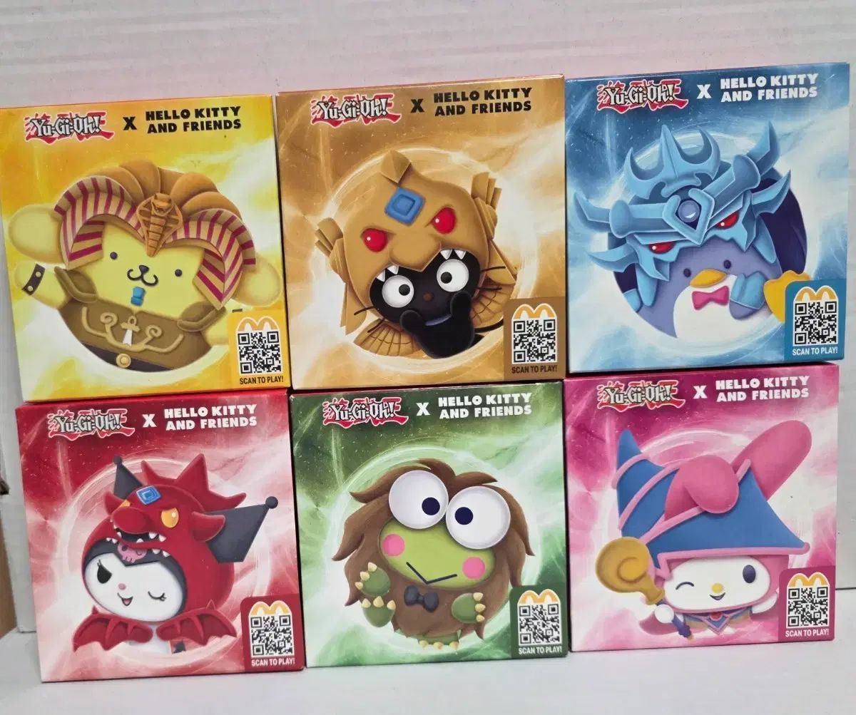 マック ハッピーセット サンリオ x 遊☆戯☆王 コラボ ぬいぐるみ