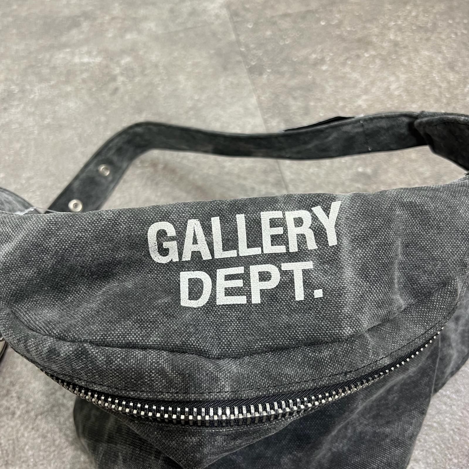 GALLERY DEPT. フロントロゴ ヴィンテージ加工 ショルダーバッグ