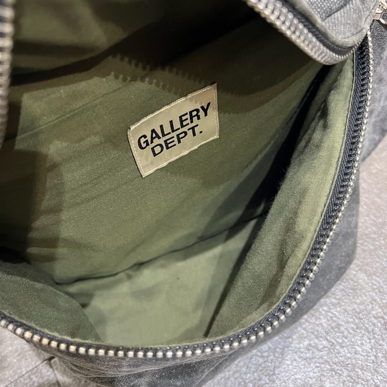 GALLERY DEPT. フロントロゴ ヴィンテージ加工 ショルダーバッグ