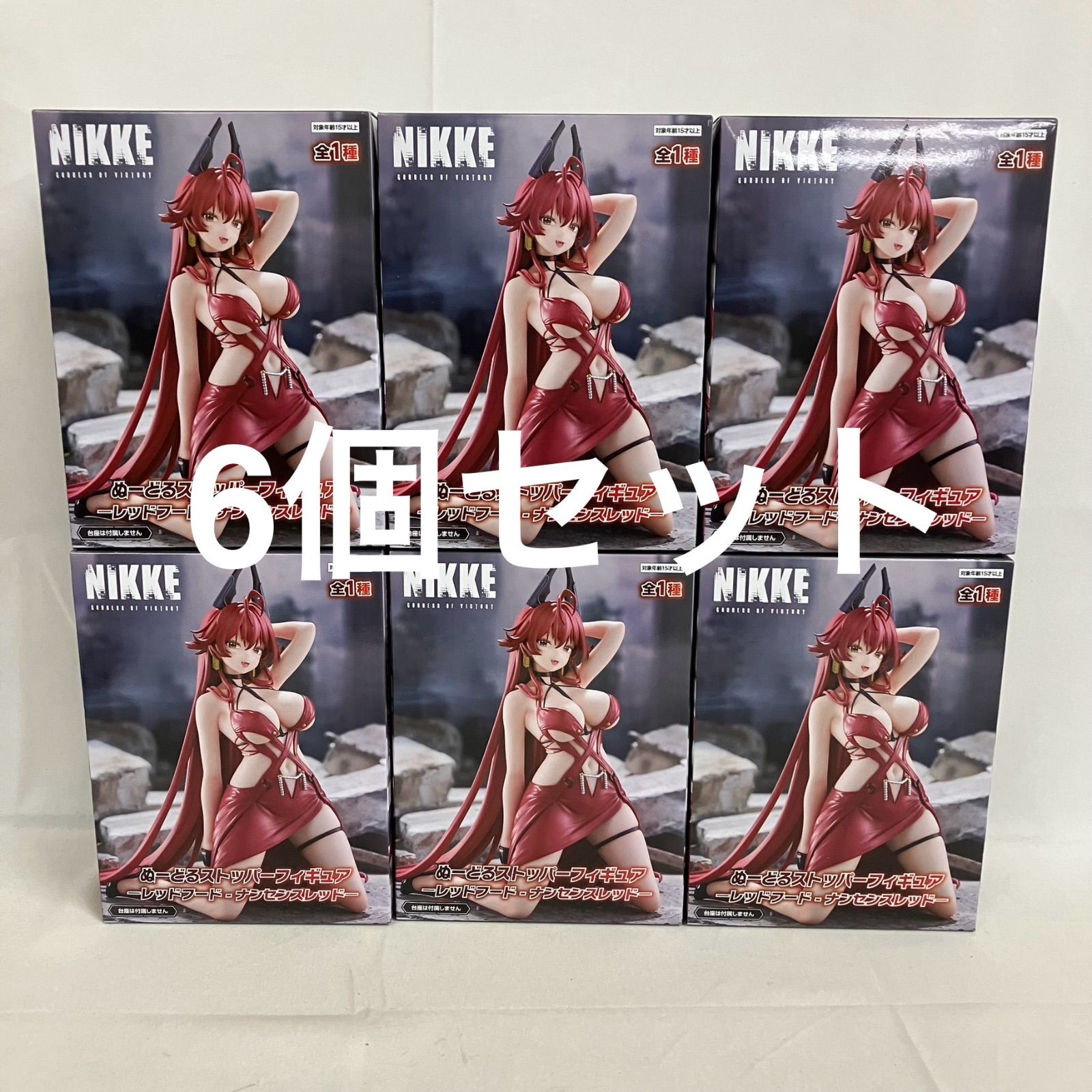 NIKKE ぬーどるストッパー レッドフード ナンセンスレッド フィギュア セット SF 1085 c 107