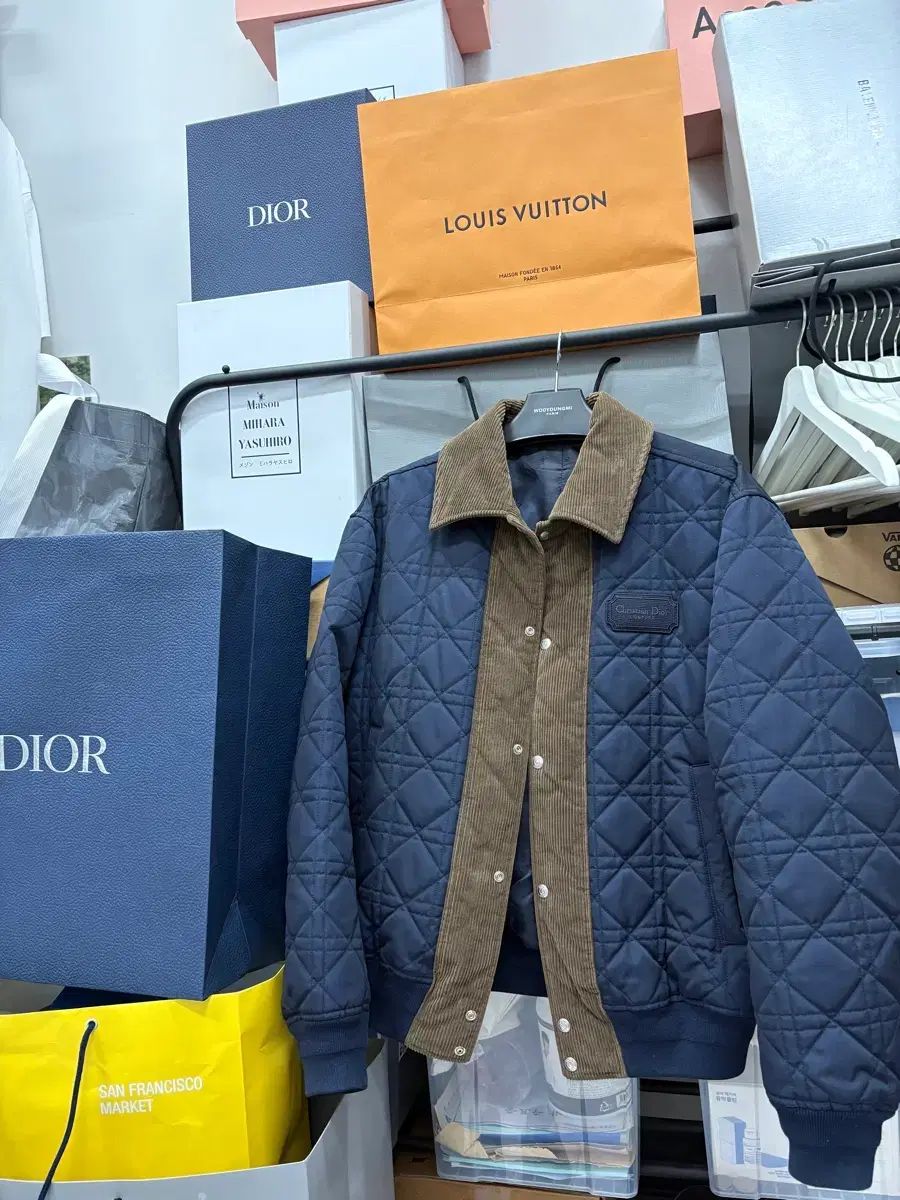 ディオール カナージュ 春 ブルゾン ダウンジャケット