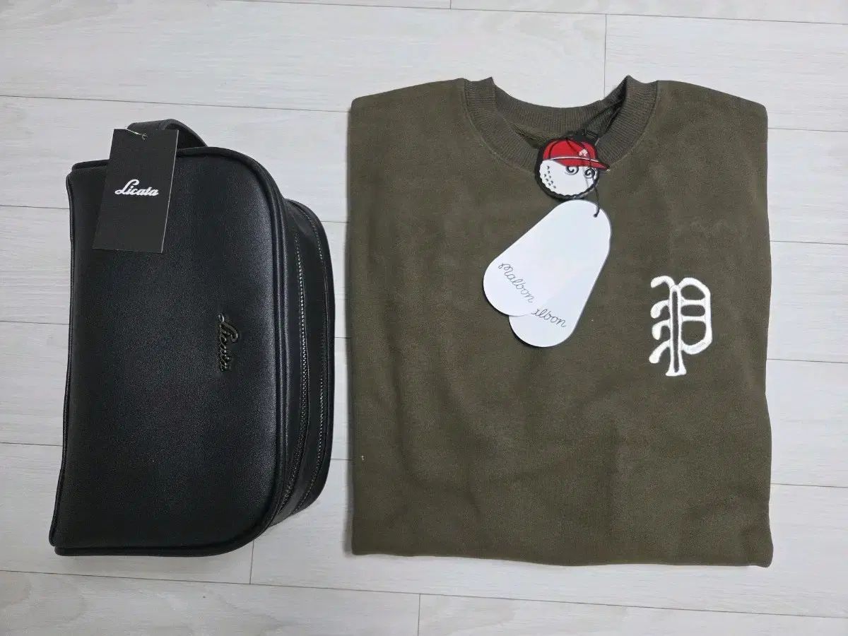 マルボンゴルフ MALBON GOLF スウェット M サイズ リカ ポーチ