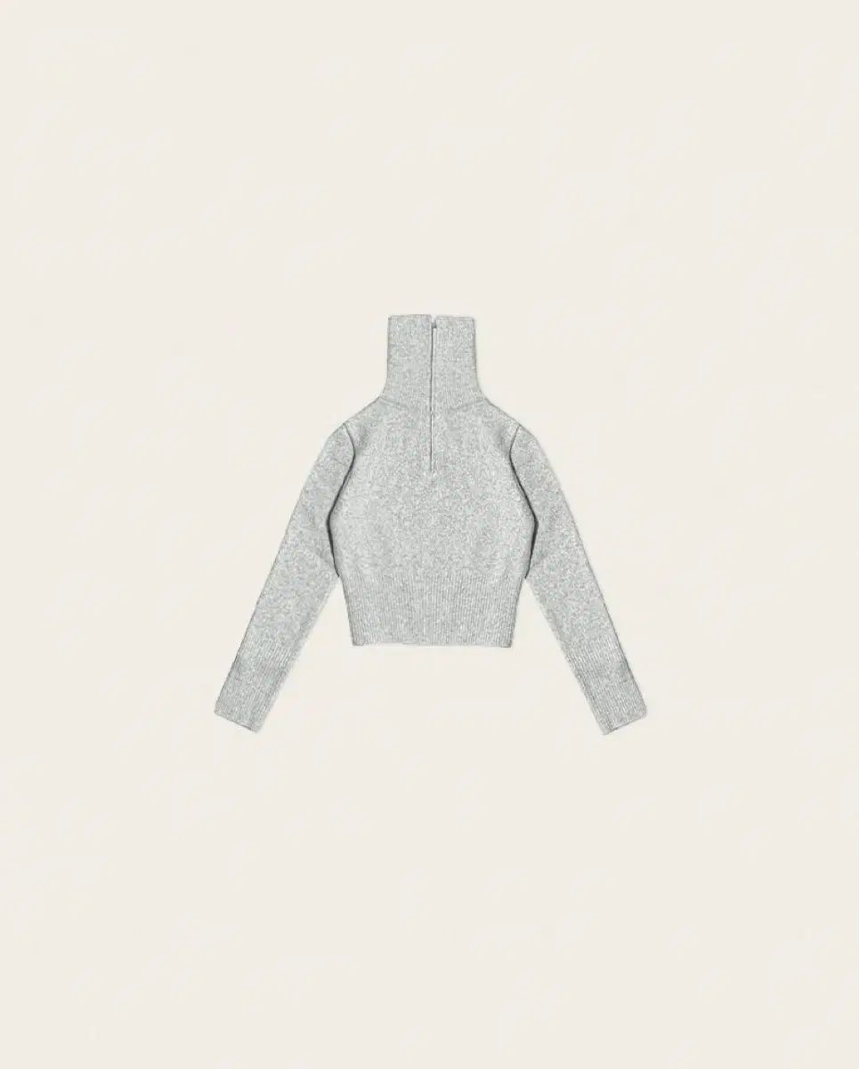 シイェ デザート ニット ジップアップ Desert knit zip-up