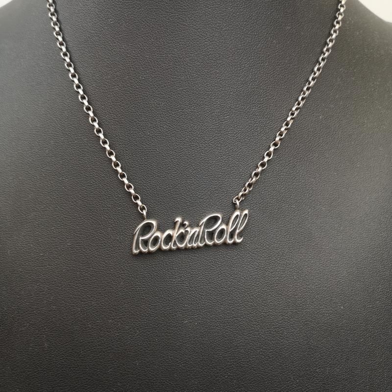 ガルニ ROCK NROLL ロックンロール シルバー ネックレス メンズ - ISItems 古着