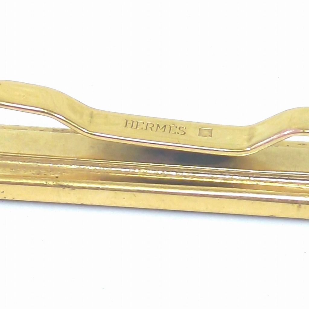 エルメス エマイユ 七宝焼 ネクタイピン ブルー ゴールドカラー - メルカリ