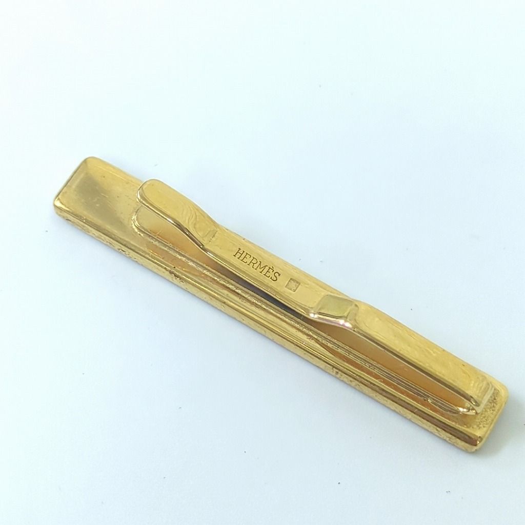 エルメス エマイユ 七宝焼 ネクタイピン ブルー ゴールドカラー - メルカリ