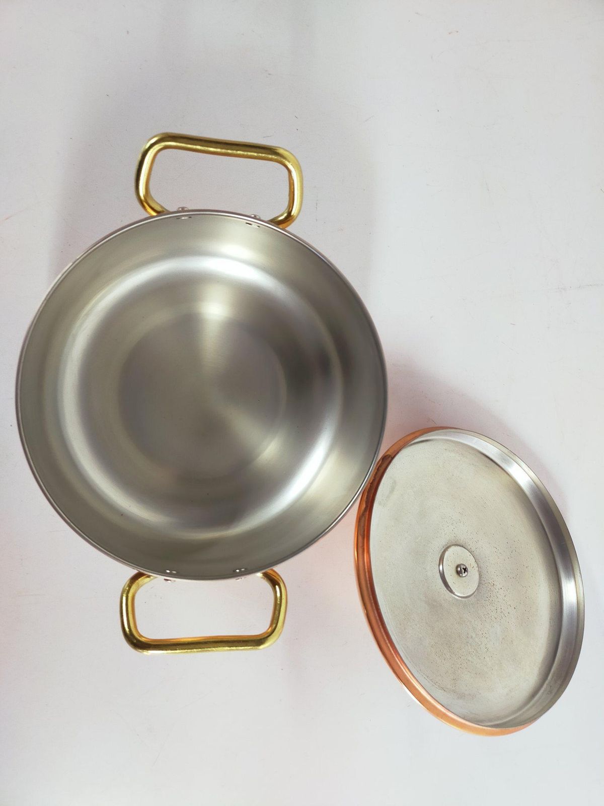 SW 銅 円付鍋 両手37 業務用厨房機器 SW 銅 円付鍋 両手37 業務用厨房機器