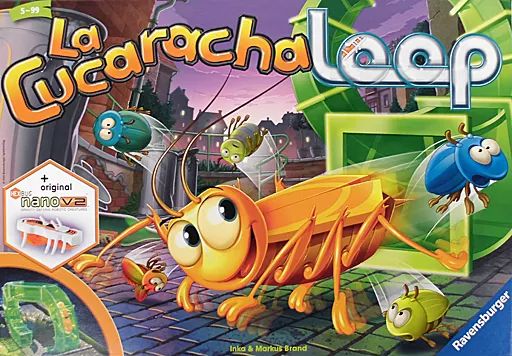 ボードゲーム バグ ループ 多言語版 La Cucaracha Loop