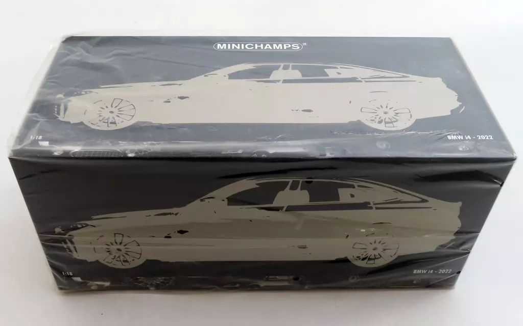 ミニカー 1|18 BMW i 4 M 50 2025 トランザナイトブルー