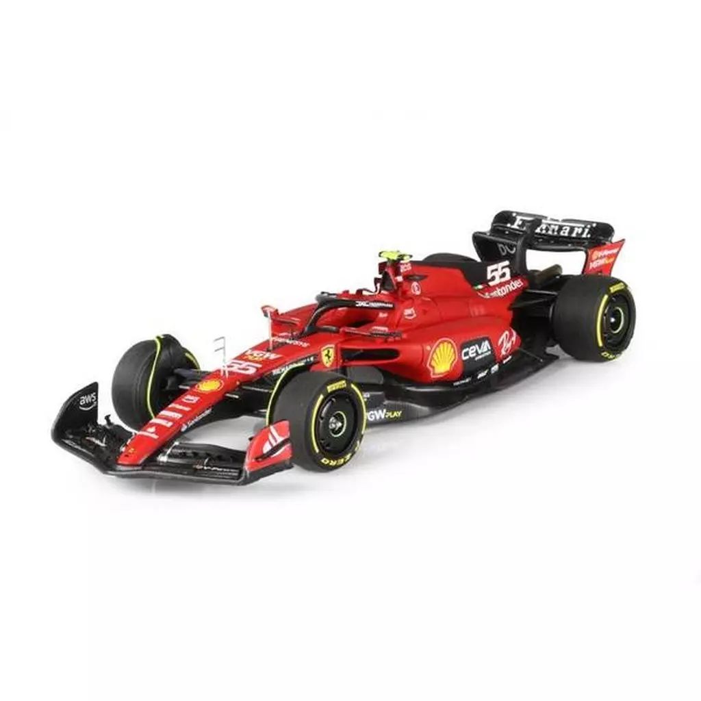 新品】ミニカー 1/18 フェラーリ SF-23 カルロス・サインツ ベルギーGP