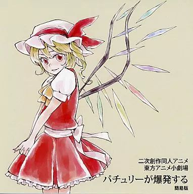 同人動画 DVDソフト 東方同人アニメ小劇場 パチュリーが爆発する 簡易版 街角麻婆豆