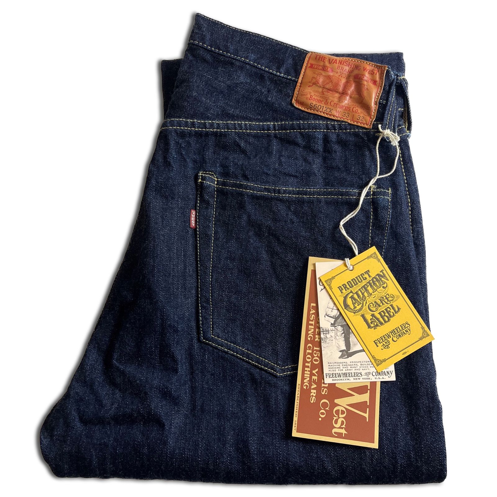 濃紺 The Vanishing West S 601 XX デニムパンツ