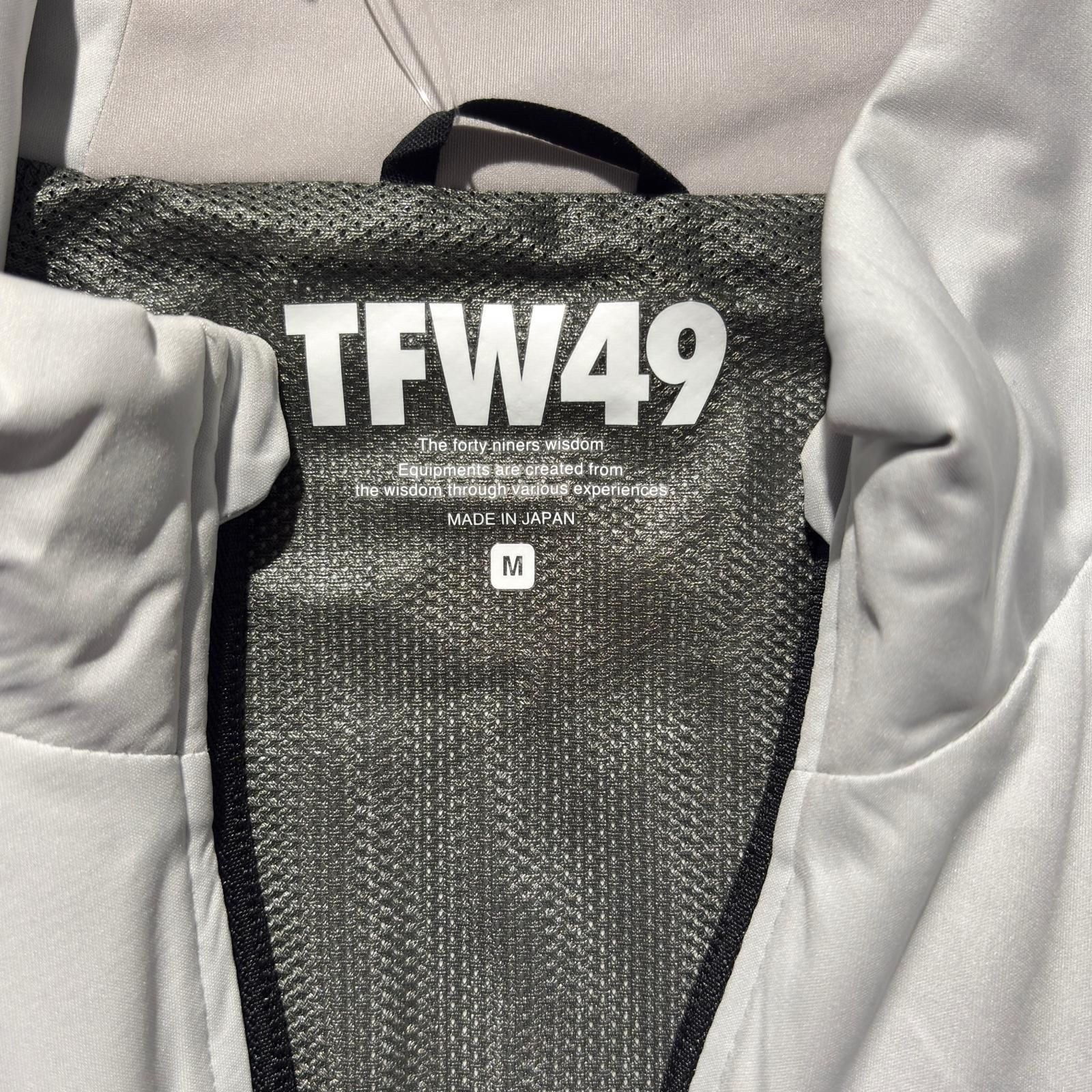 レディース ティーエフダブリュー フォーティーナイン TFW 49 ウィンドブレーカー M ライトグレー 裏メッシュ ジャケット レディースウェア ゴルフ