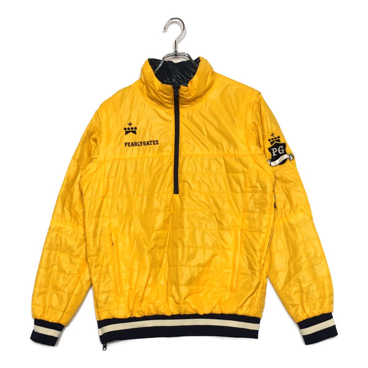 中古 メンズ パーリーゲイツ PEARLY GATES ブルゾン 4(M) 紺/黄