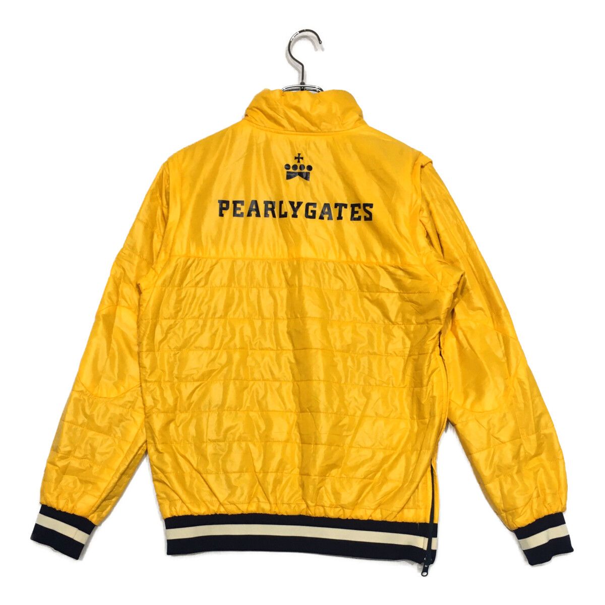 中古 メンズ パーリーゲイツ PEARLY GATES ブルゾン 4(M) 紺/黄