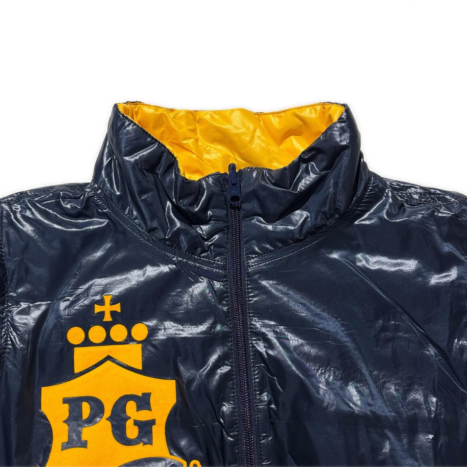 中古 メンズ パーリーゲイツ PEARLY GATES ブルゾン 4(M) 紺/黄