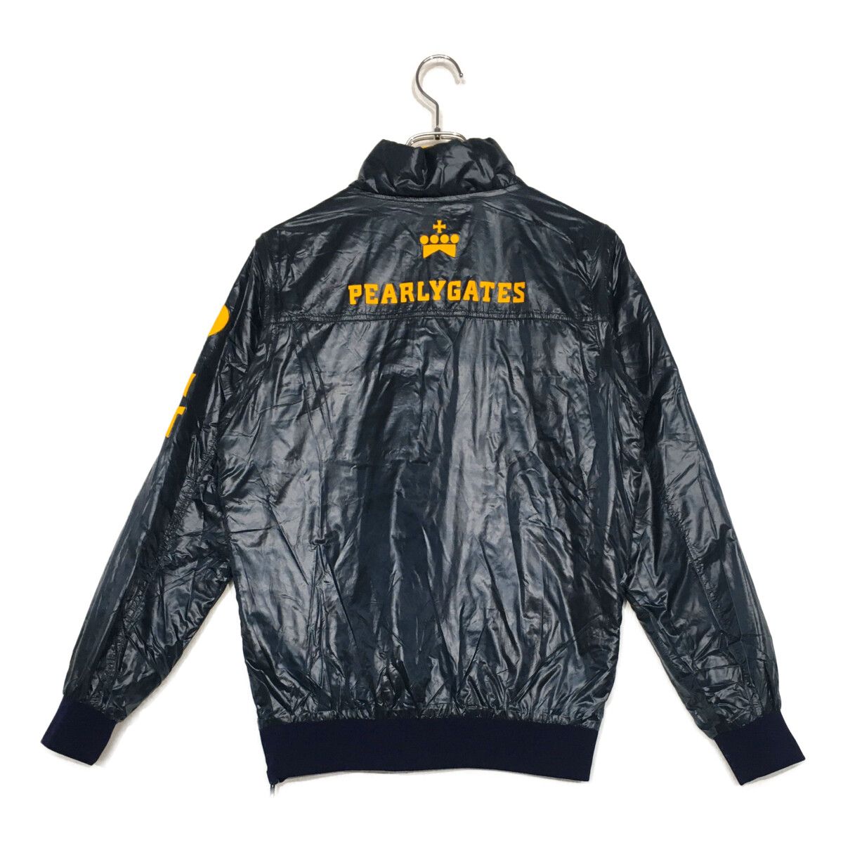 パーリーゲイツ  メンズ　ブルゾン4 中古 メンズ パーリーゲイツ PEARLY GATES ブルゾン 4(M) 紺/黄