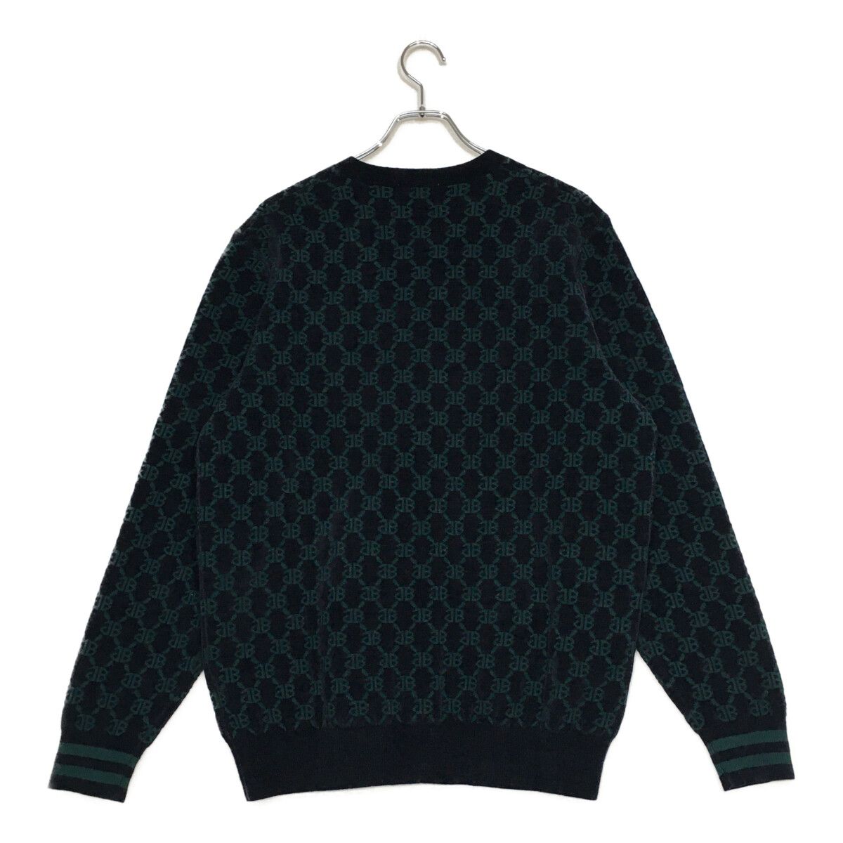 未使用品 メンズ ジャックバニー Jack Bunny!! カーディガン 6(LL) 緑