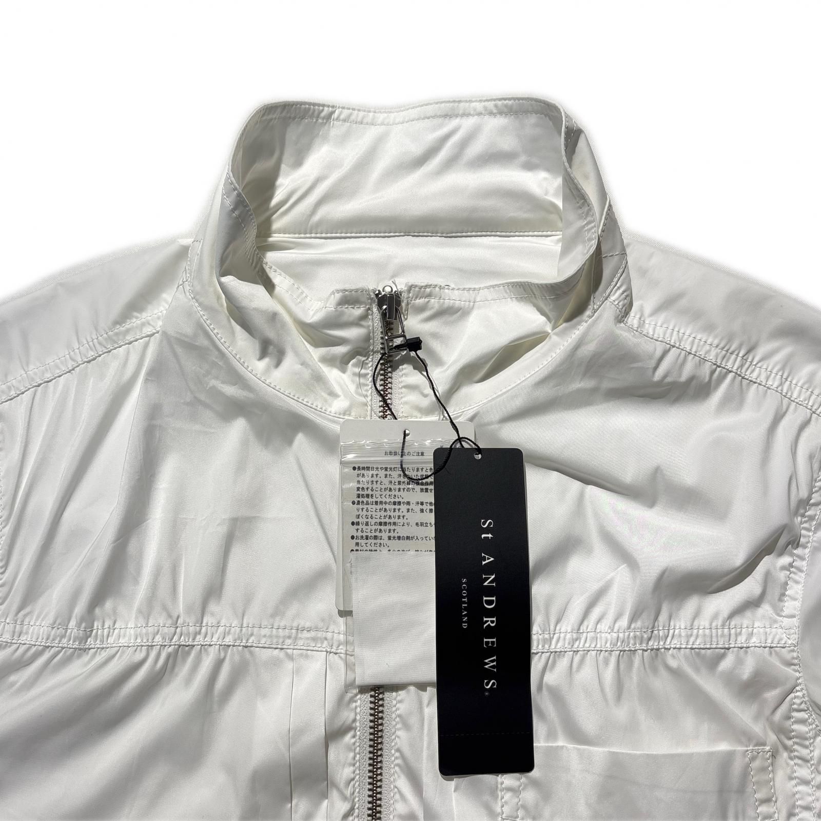 St ANDREWS ホワイトジャケット L CRAFTEVO ECOZ 2.5L レインブルゾン (WOMENS) | St ANDREWS（セント