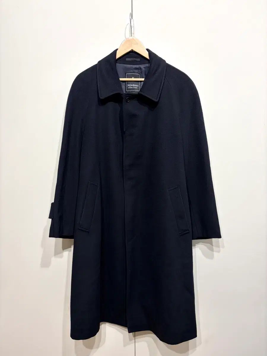 イヴ サンローラン カシミア ブレンド ロングコート