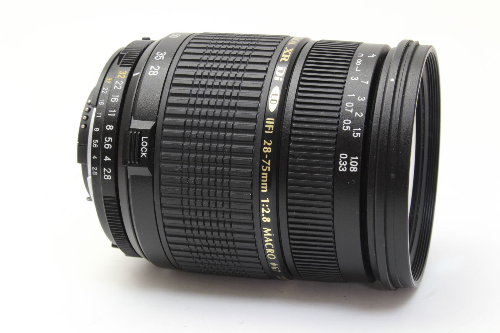  AB TAMRON タムロン XR Di 28-75 mm F 2.8 MACRO A 09 Nikon用 初期不良 無料 12-142 レンズ(ズーム) カメラ