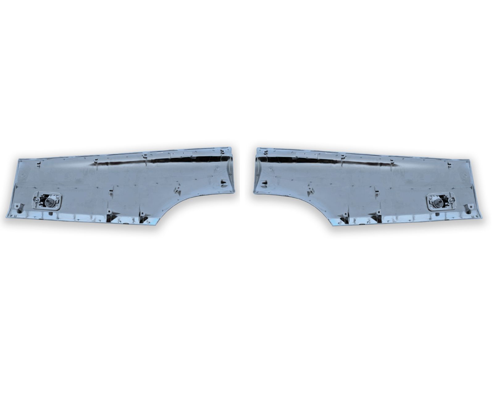いすゞ NEW ギガ メッキ ドア プロテクター ブリスター+ドアサイド