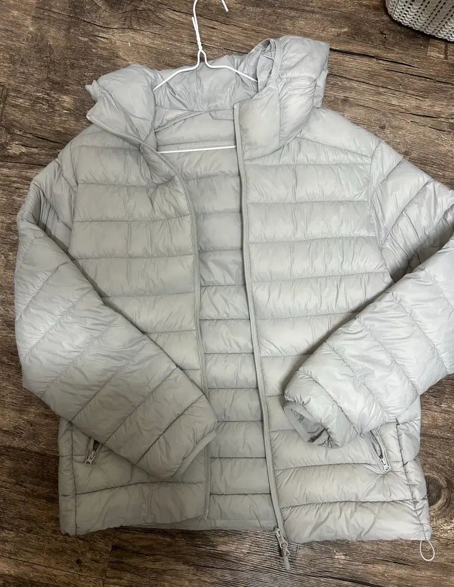 SPAO スパオ 軽量 ダウン ライト グレー カラー S