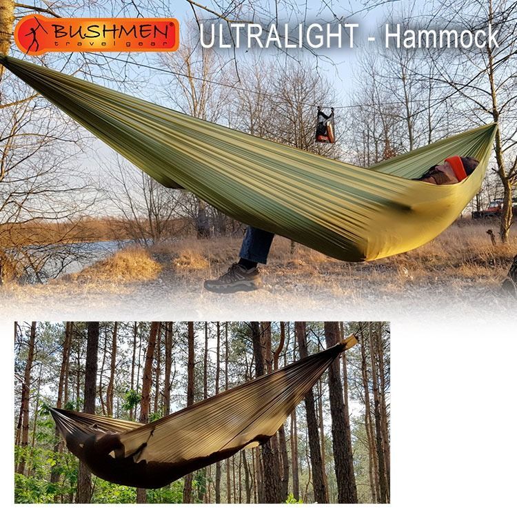 BUSHMEN Travel Gear ブッシュメン トラベル ギア ULTRALIGHT - Hammock ウルトラライトハンモック