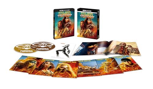 初回 生産 マッドマックス フュリオサ 4 K ULTRA HD-ブルーレイセット 組|ブックレット-キャラクター