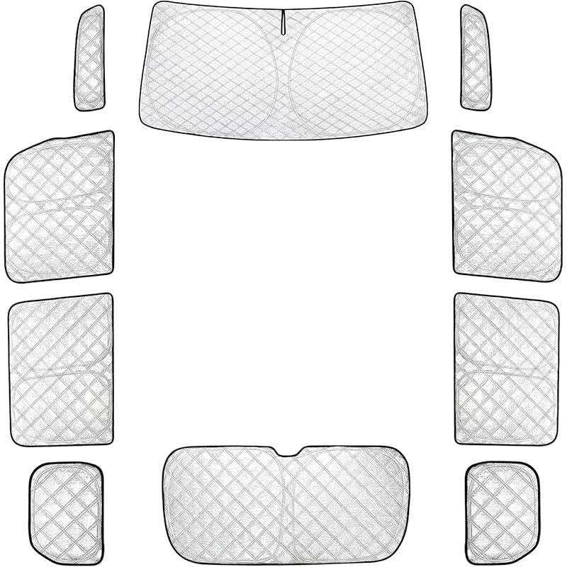 N-BOX JF 5 6 サンシェード 全窓対応 車用 遮光シェード 車窓日よけ 車中泊グッズ はめ込み式 プライバシー確保 車用カーテン 盗難防止アウトドア 仮眠 車内の暑さ対策 カーフィルム カーシェード サイド カーテン セット