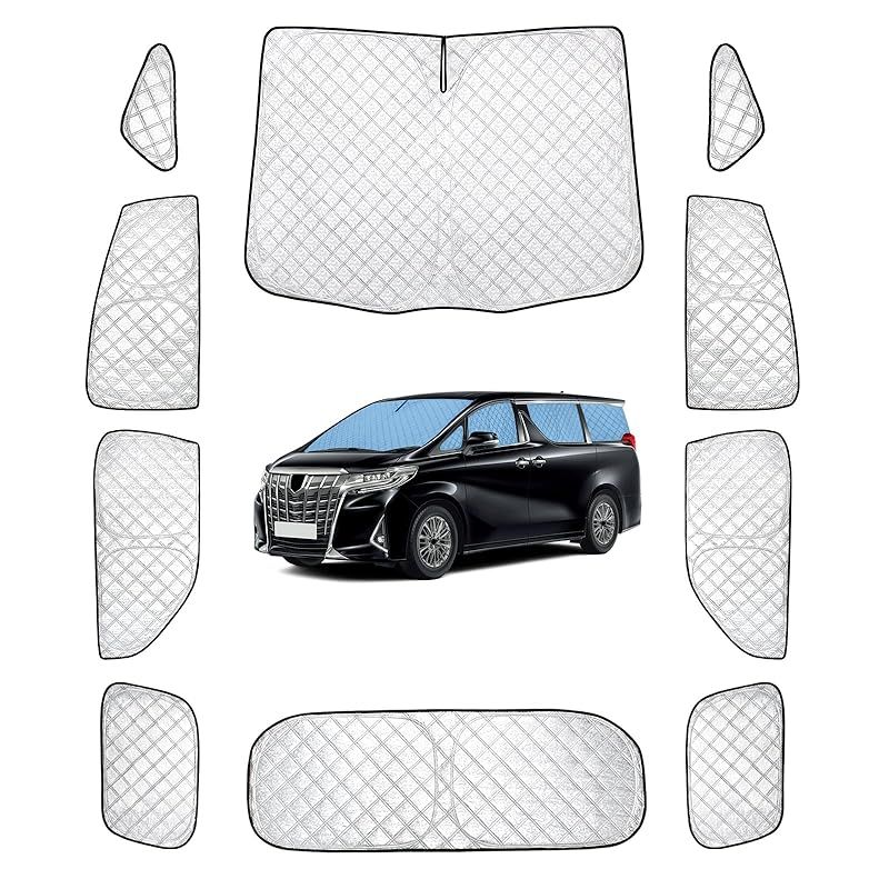 アルファード 30系 専用サンシェード 全窓対応 車用 遮光シェード