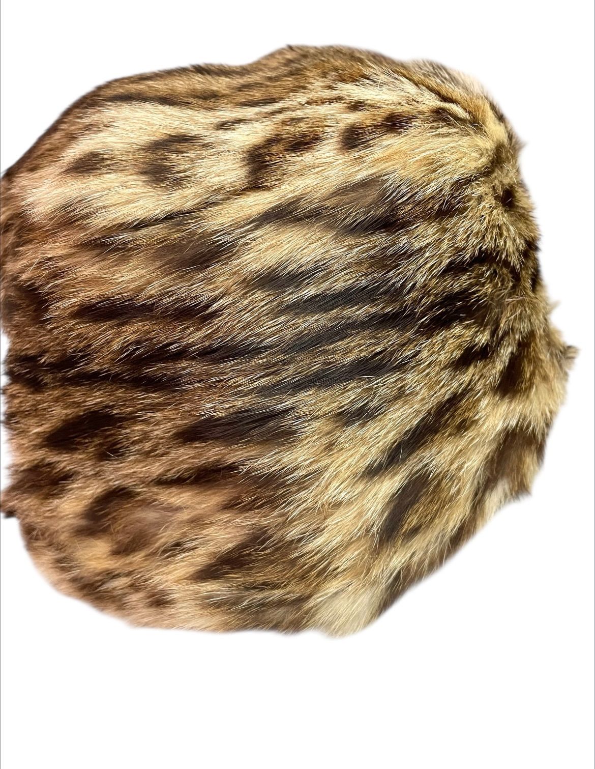  リアルファー ハット レオパード柄 ヒョウ柄 レディース その他 帽子