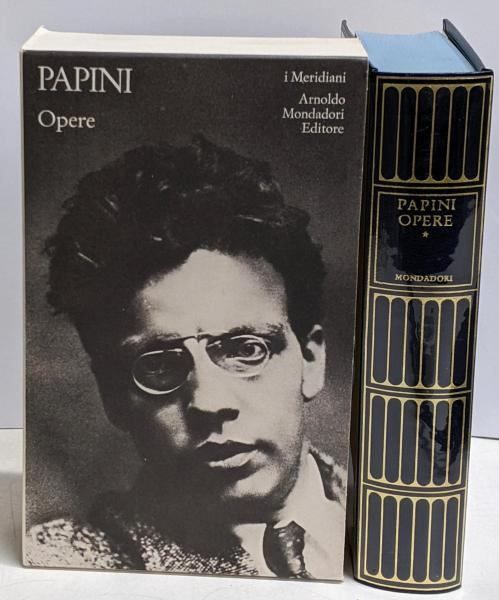 Opere. Dal ?Leonardo? alfuturismo Giovanni Papini 著 L.Baldacci 編集 Mondadori