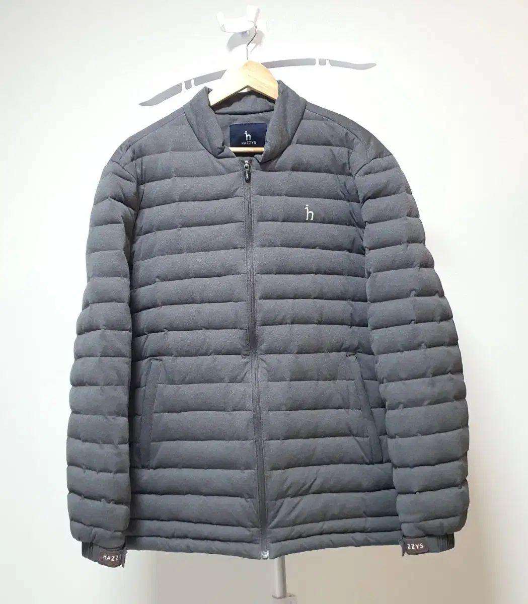 HAZZYS へジス グレー 軽量グースダウン