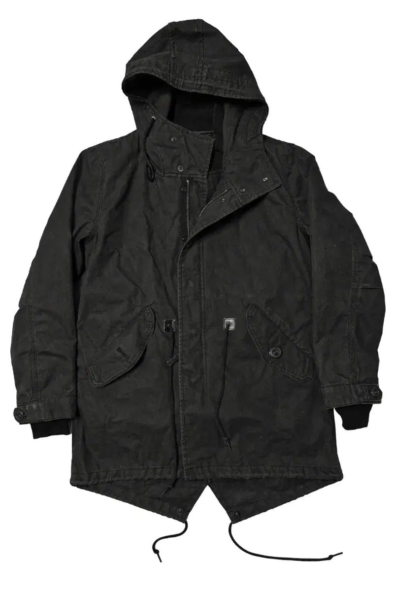 日本 back number バックナンバー フィッシュテールパーカー マウンテンパーカー ブラック