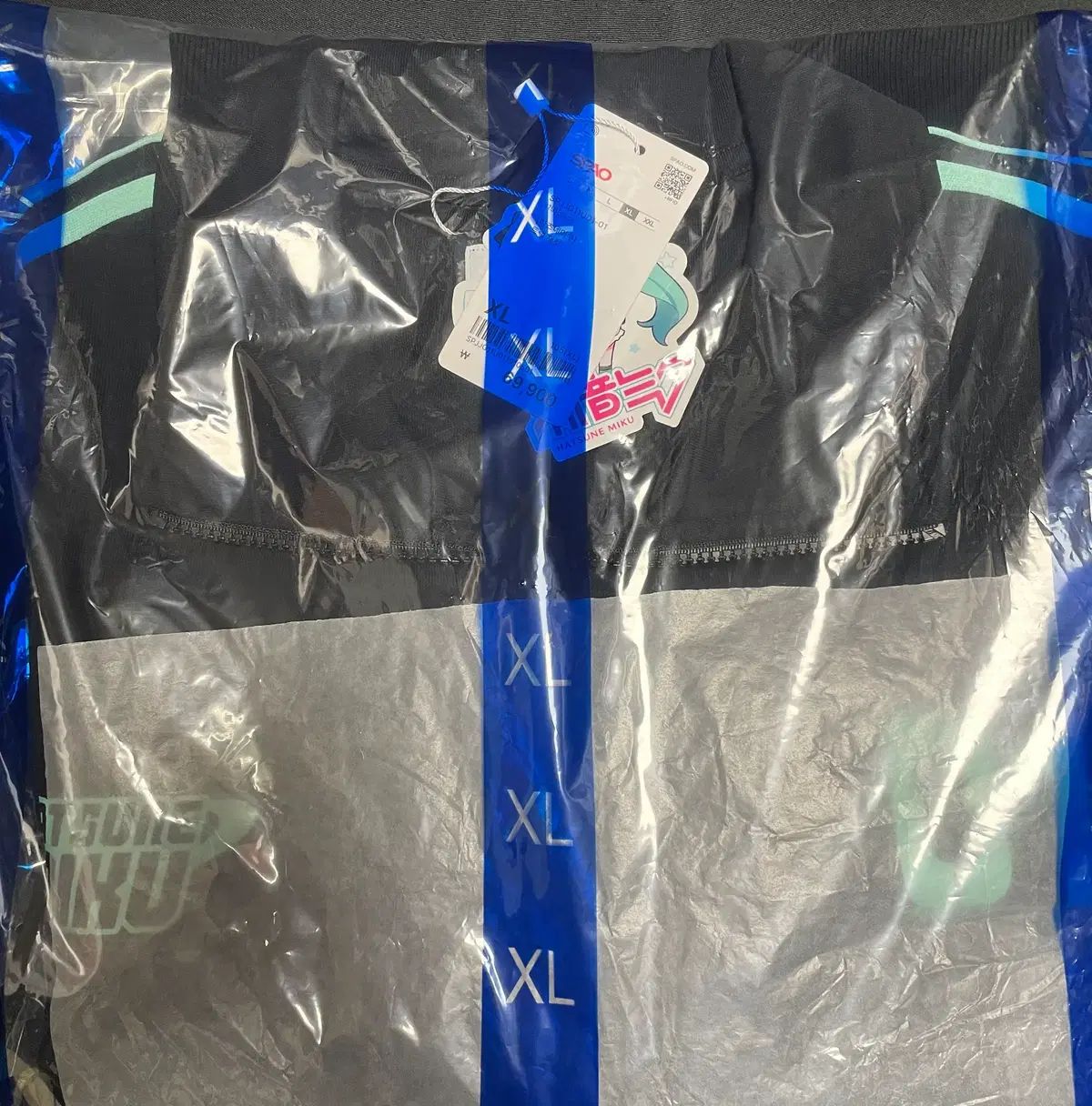 初音 ミク SPAO トラック ジャケット ブラック XL