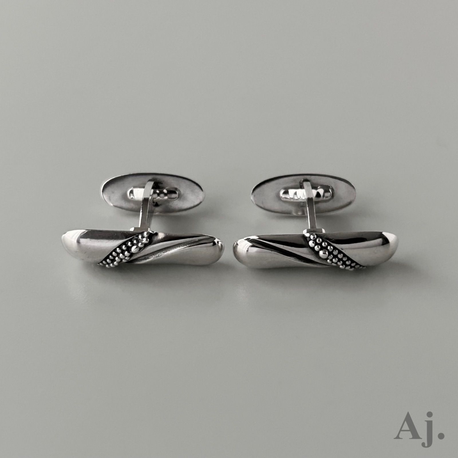 ジョージジェンセン 642 エコーン カフス カフリンクス どんぐり SV925 ジョージジェンセン Georg Jensen カフス カフリンクス 牛モチーフ